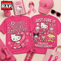 Hello Kitty Just Cure It Breast Cancer Awareness Hoodie T-Shirt