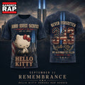 Hello Kitty Twin Towers September 11 Remembrance 343 Tribute 3D Shirt