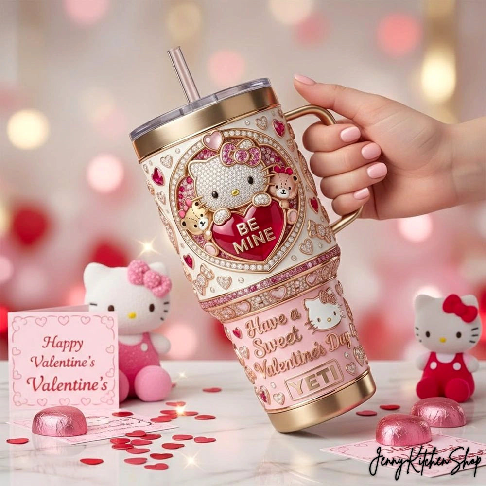 Hello Kitty Valentines Day New 2026 Tumbler
