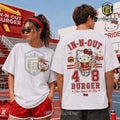 Hello Kitty x In-N-Out Burger Cheer Squad Heather Grey T-Shirt
