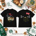 Hello Kitty x Starbucks Coffee Mascot T-Shirt