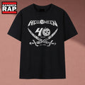 Helloween 40 Years Est 1984 Crossed Swords Band Logo T Shirt, Music 2D Shirt