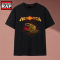 Helloween Golden Ring Red Gem Heavy Metal Band Graphic T Shirt, Music 2D Shirt