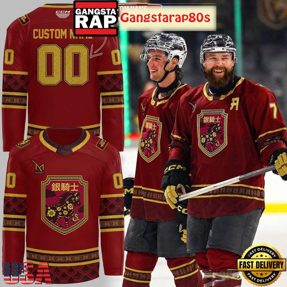 Henderson Silver Knights Lunar New Year 2026 Custom Hockey Jersey