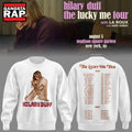 Hilary Duff The Lucky Me Tour 2026 Scheduler White Sweatshirt , Music Trend Shirt