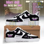 Hilary Duff The Lucky Me Tour Butterfly Custom Air Force 1 Sneakers