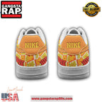 Hippie Love Peace Joy Air Force 1 Running Sneakers Shoes
