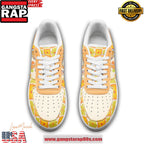 Hippie Love Peace Joy Limited Edition Air Force 1 Running Sneakers Shoes