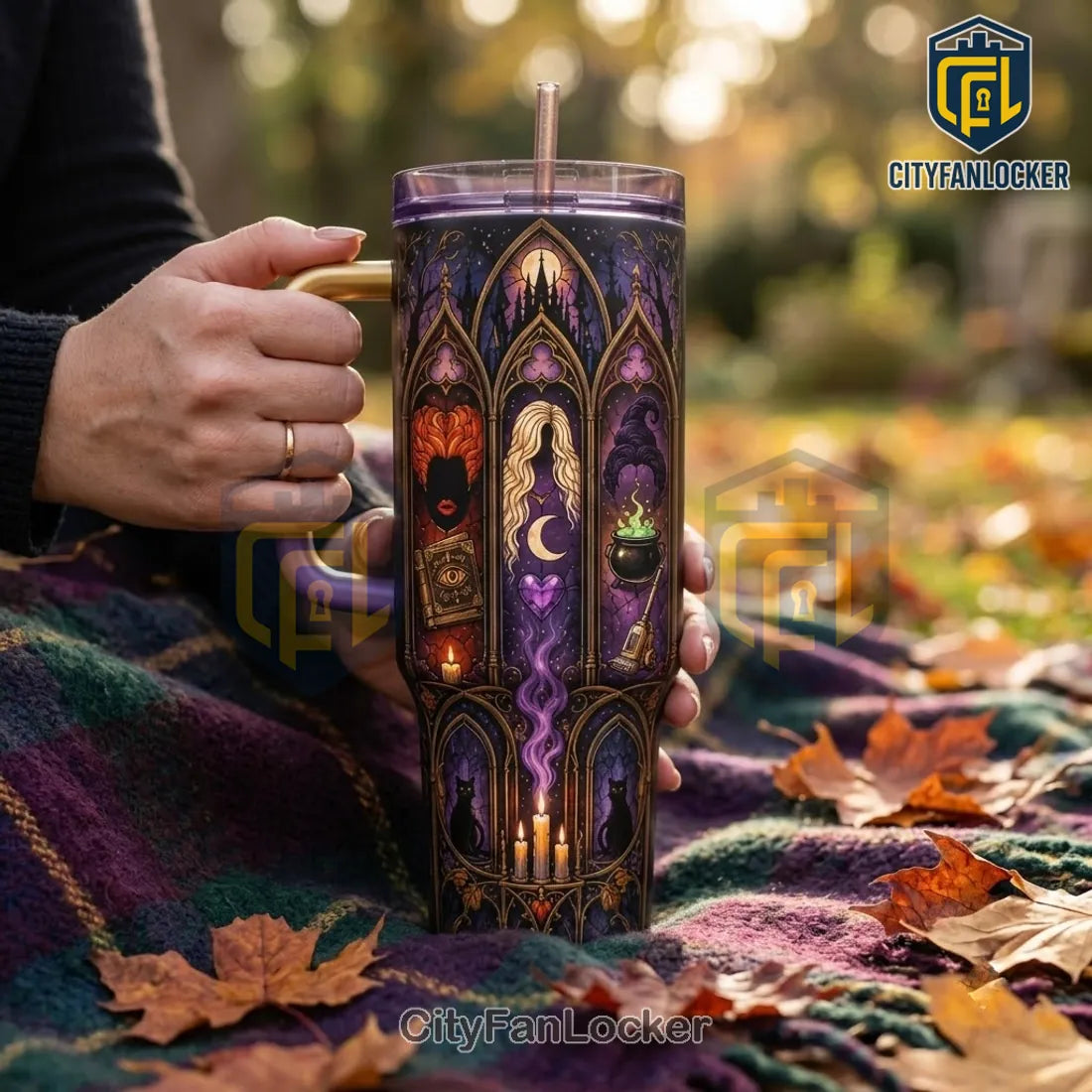 Hocus Pocus 40oz Travel Tumbler