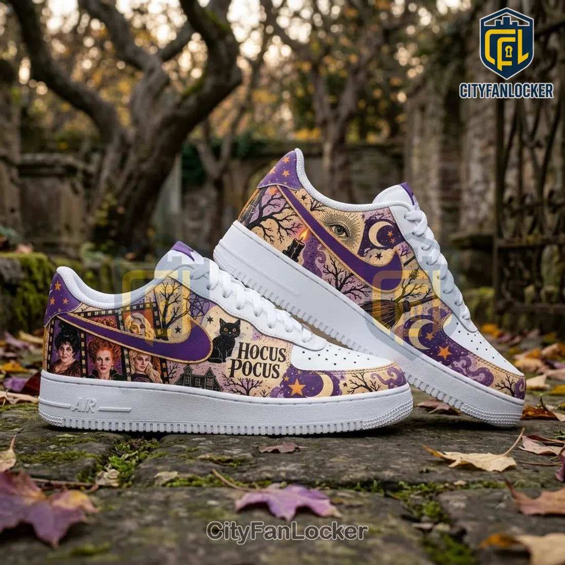 Hocus Pocus Custom Air Force 1 Sneakers