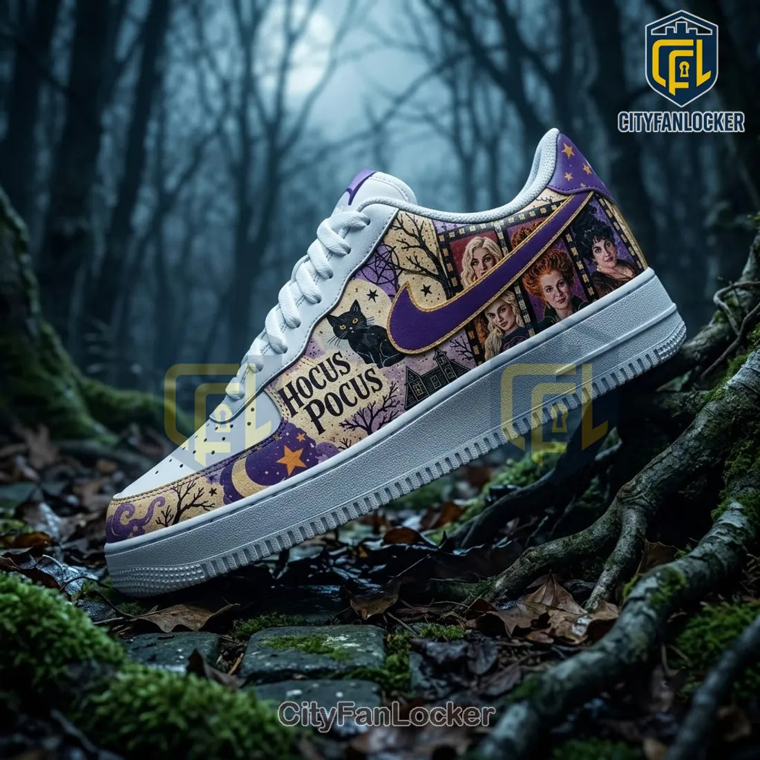 Hocus Pocus Custom Air Force 1 Sneakers