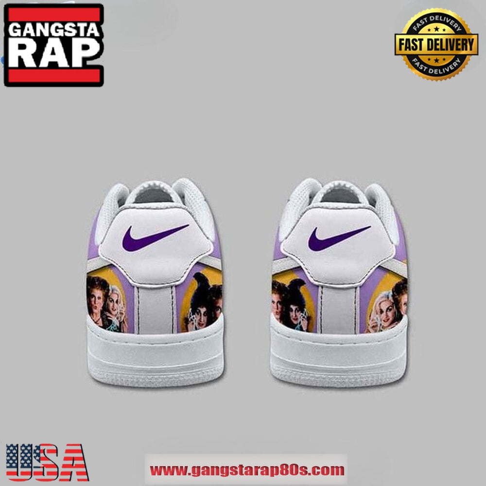 Hocus Pocus Halloween Limited Edition Air Force 1 Running Sneakers Shoes