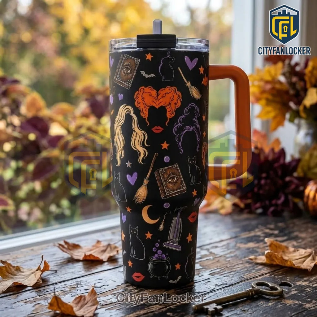 Hocus Pocus Sanderson Sisters 40oz Stainless Steel Tumbler