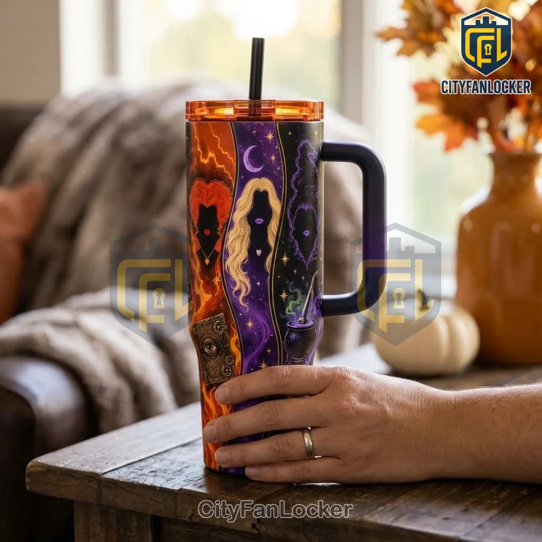 Hocus Pocus Sanderson Sisters 40oz Travel Tumbler