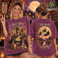 Hocus Pocus Witchy Vibes Purple T-Shirt