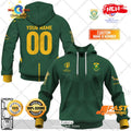 HOT Personalized Rugby World Cup 2023 Springboks South Africa Rugby Home Jersey Hoodie Sweatshirt 3D