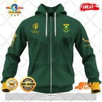 HOT Personalized Rugby World Cup 2023 Springboks South Africa Rugby Home Jersey Hoodie Sweatshirt 3D