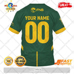HOT Personalized Rugby World Cup 2023 Springboks South Africa Rugby Home Jersey Hoodie Sweatshirt 3D
