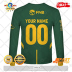 HOT Personalized Rugby World Cup 2023 Springboks South Africa Rugby Home Jersey Hoodie Sweatshirt 3D