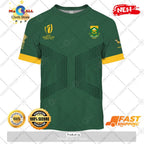 HOT Personalized Rugby World Cup 2023 Springboks South Africa Rugby Home Jersey Hoodie Sweatshirt 3D