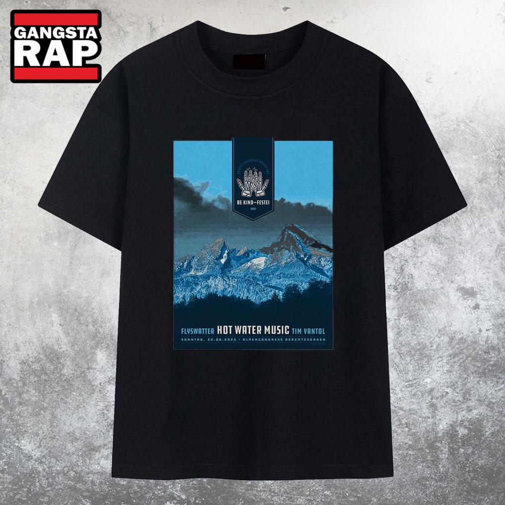Hot Water Music In Berchtesgaden, Germany On Jun 22 2025 T Shirt