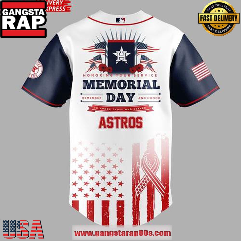 Houston Astros 2025 Memorial Day Special Limited Edition Unisex Hoodie