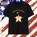 Houston Astros baseball star logo T Shirt