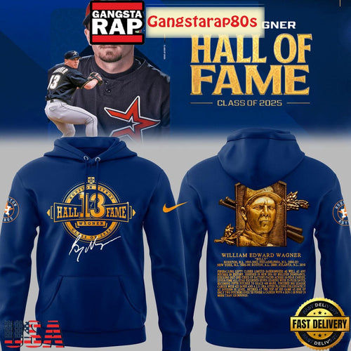 Houston Astros Billy Wagner Hall Of Fame 2025 Unisex Hoodie