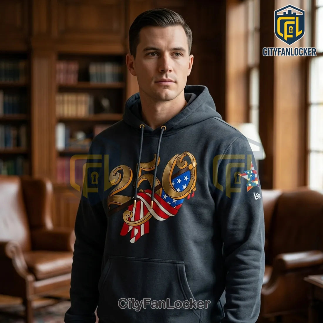 Houston Astros Celebrating America 250th Anniversary Pullover Hoodie