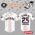 Houston Astros Class Of 2025 Personalized Baseball Jersey