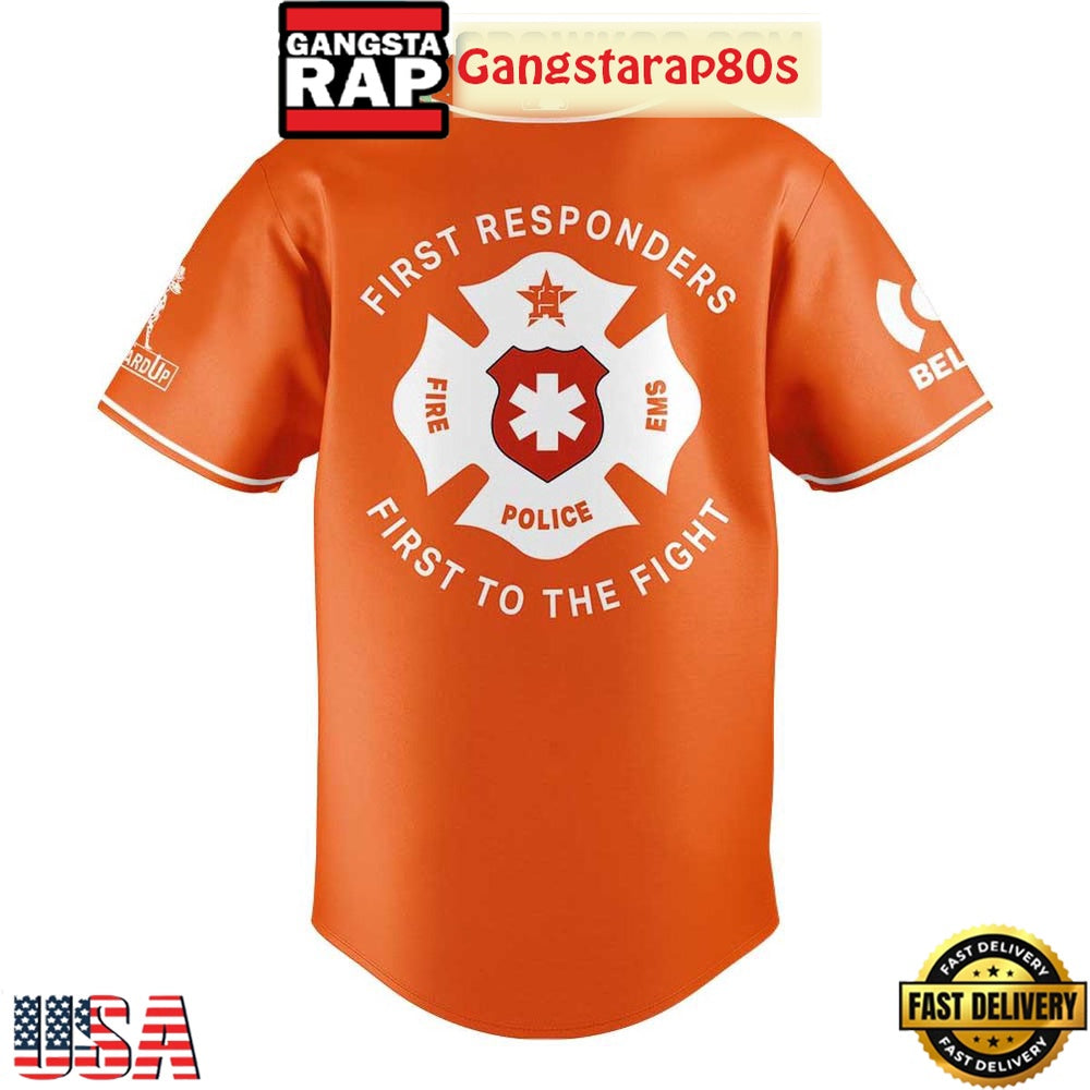 Houston Astros First Responders Day Baseball Jersey Shirt