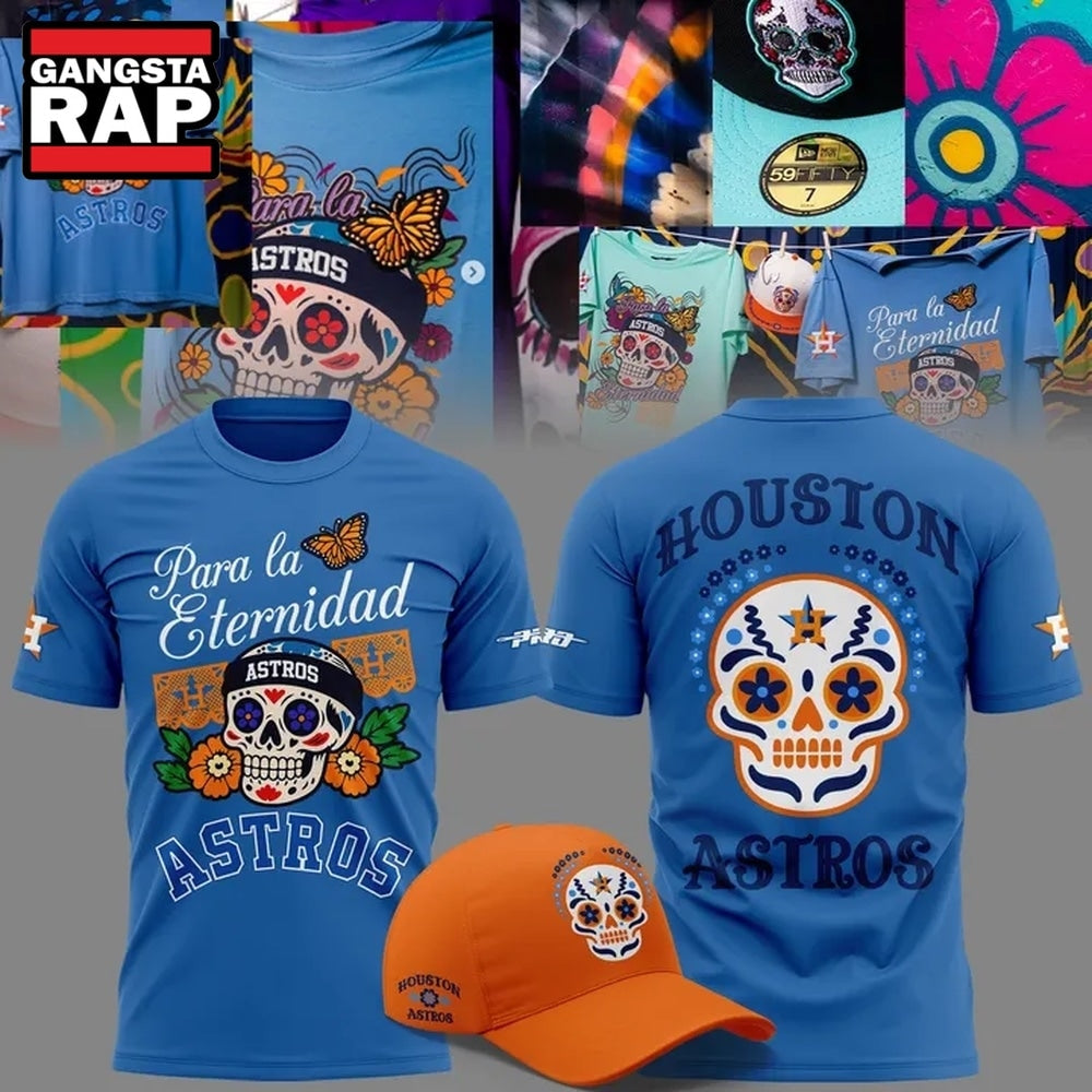 Houston Astros Hispanic Heritage 2026 Blue T Shirt
