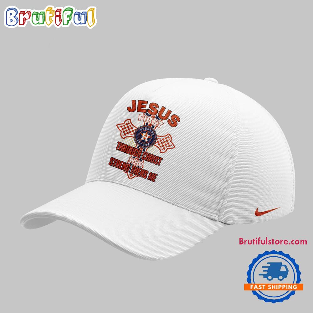 Houston Astros Jesus First Limited Edition 3D Cap