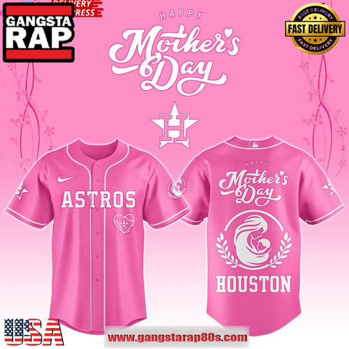 Houston Astros Mothers Day 2025 Baseball Jersey Shirt