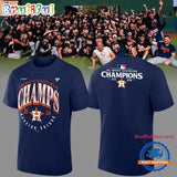 Houston Astros Navy 2026 AL West Division Champions T Shirt