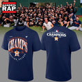 Houston Astros Navy 2026 AL West Division Champions T Shirt