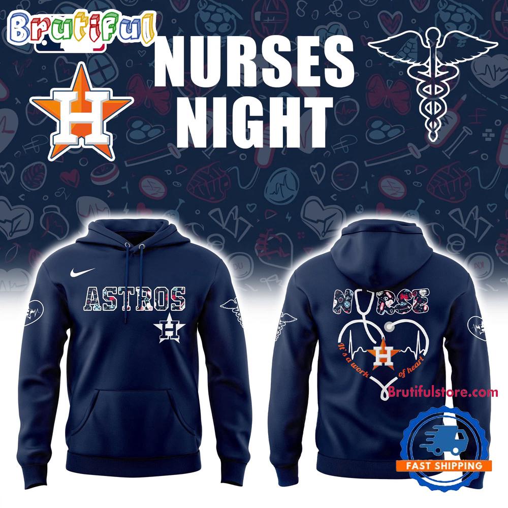 Houston Astros NURSE NIGHT 2025 3D Print Shirt