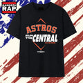 Houston Astros Run the Central 2026 AL West Champions Postseason T Shirt
