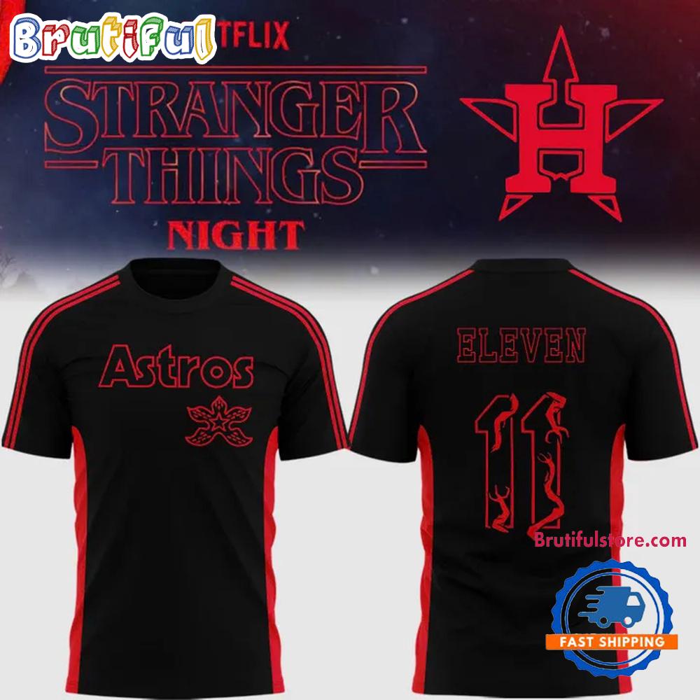 Houston Astros Stranger Things Night Limited Edition T Shirt