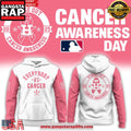 Houston Astros Strike Out 2025 Cancer Awareness All Over Print Hoodie