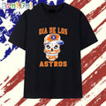 Houston Astros Sugar Skull Dia De Los Astros T Shirt