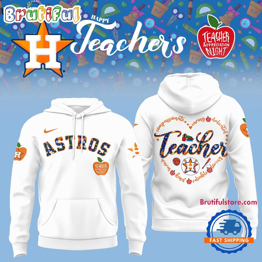 Houston Astros TEACHER APPRECIATION NIGHT 2025 3D Print Hoodie