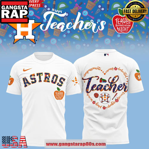 Houston Astros Teacher Night 2025 Collection Unisex T Shirt