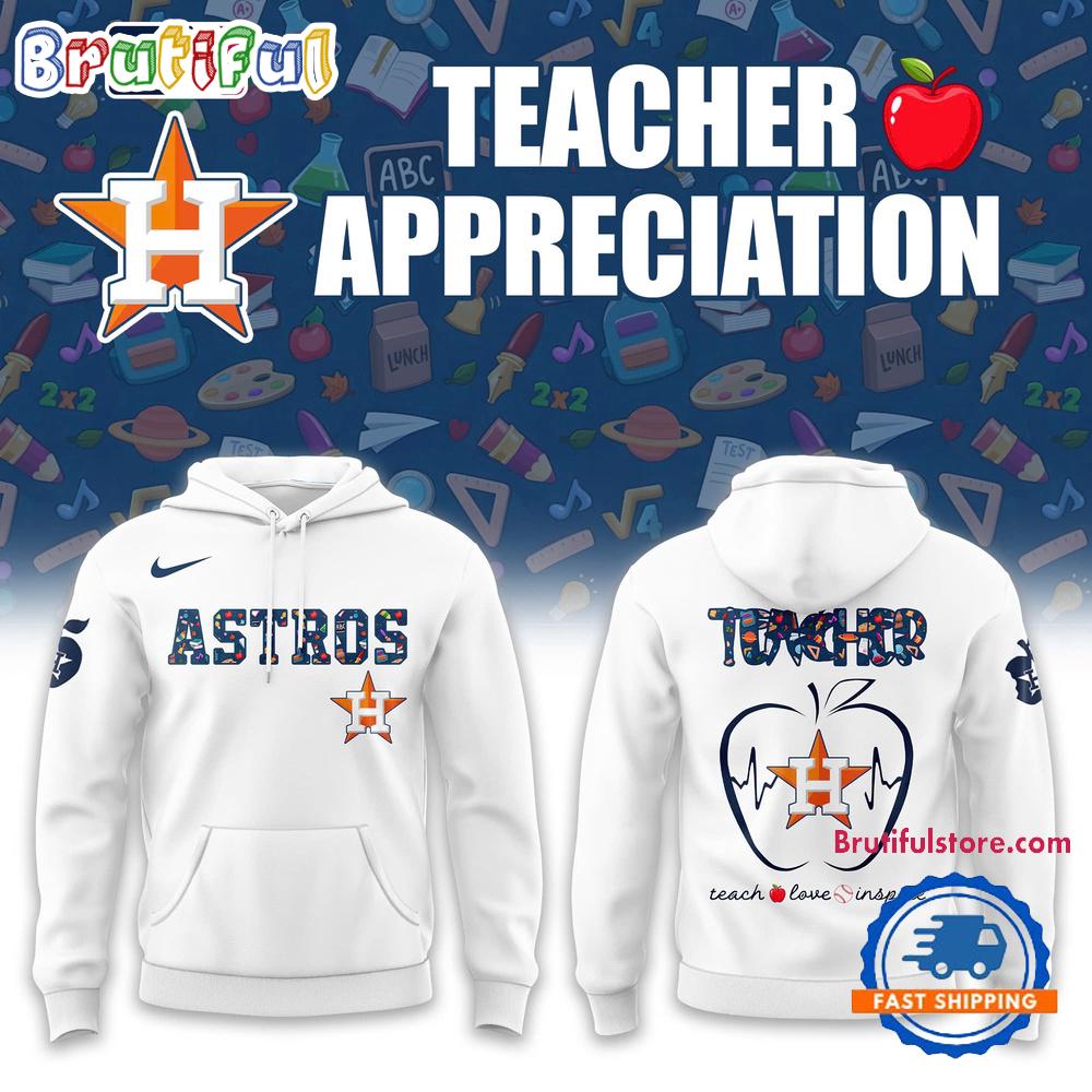 Houston Astros TEACHER NIGHT 2025 Hoodie