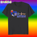 Houston Astros Their Heart and Chalk on Their Hands Teacher Appreciation T Shirt