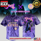 Houston Astros x Ghost Band Special Baseball Jersey Shirt