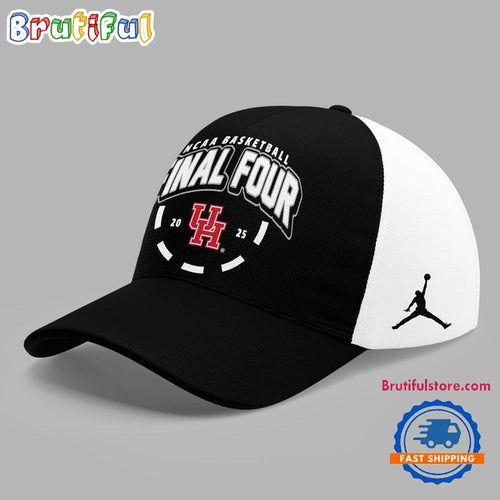 Houston Cougars 2025 Final Four Regional Champions Locker Room 3D Cap