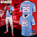 Houston Cougars Football Limited Edition 2025 Blue Jersey Shirt