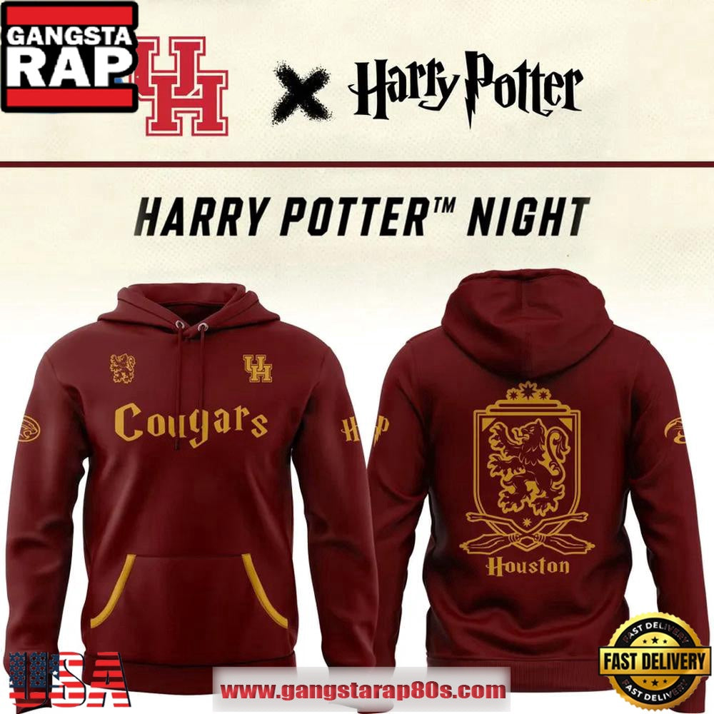 Houston Cougars Harry Potter Night Limited Edition Hoodie