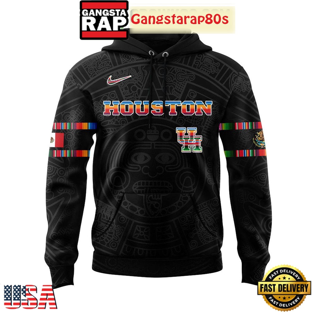 Houston Cougars Mexican Heritage Night 2025 Special Hoodie